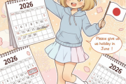 【🎌】2026年の「祝日」はいつ？ カレンダーに反響　「2回も5連休」「シルバーウィークある！」「6月に祝日をお願い致します」