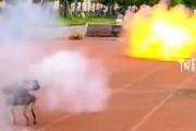 火力も十分？ロケットランチャーや銃を装備したロボット犬兵器が登場！