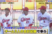 「炎の体育会TV」にカープ鈴木誠也＆會澤翼＆西川龍馬！「プロ野球チーム対抗100秒チャレンジ」に挑戦！（実況まとめ）