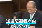 【動画】 鈴木宗男さん 「入管から逃亡した外国人はいるんですか」　入管「１４００人です」　←えっ？