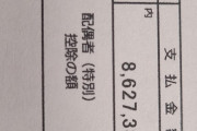 【画像】ワイの源泉徴収票、どう思う！？