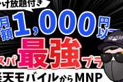 楽天モバイルユーザーにアンケートした結果48％が「1GB以内」だと判明ｗ