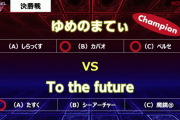 【速報】チーム対抗戦 ～これが結束の力だSP～は「ゆめのまてぃ」チームが優勝！