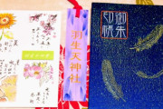 羽生天神社の御朱印帳！  …「今日届いてた」「メッチャ素敵だった」…