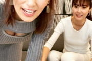 【芸能】熊田曜子、ミニ丈ニットワンピース姿でセクシー全開！「胸の破壊力がとてつもない」「パンツ見えそうですよ！」とファン興奮