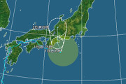 【速報】台風10号「えっお前そこからこっち来るの？」て感じでバックターンを決め琵琶湖へ進行中