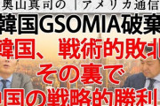 GSOMIA破棄直前だった韓国、実は中国からの強い要請があった。その名も「三不一限」３つのNO　 [12/7]