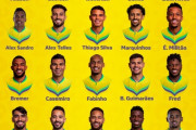 ◆W杯◆カタールW杯ブラジル代表メンバー発表！ダニ・アウベス再び！ネイマール・ミリトン・カゼミロら順当に選出