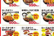 毎日、松のやの500円ロースかつ定食でごはんと味噌汁おかわりしまくってる