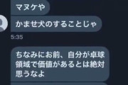 【悲報】水谷選手、誹謗中傷DMを公開…　「お前はメガネを掛けてるだけ」など罵詈雑言の嵐