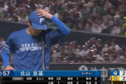 【速報】日ハム北山、8連続ボールと突然崩れ降板