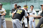 阪神サンズにサプライズ　３４歳誕生日に坂本からケーキのプレゼント