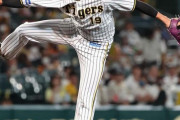 阪神　藤浪晋太郎３連勝ならず　５戦連続でクオリティースタート達成も３失点でリード許し降板