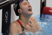 韓国人「日本、女子200ｍ個人メドレーで金メダル獲得…金メダル獲得数世界1位に躍り出る」