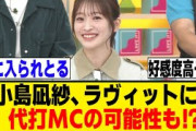 小島凪紗、水曜ラヴィットに出演決定！！！代打MCあるか！？[櫻坂46]