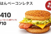 【画像】マックのごはんバーガー高すぎだろ