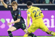 板倉が終盤出場で復帰のボルシアMG、ドルトムントに4発快勝