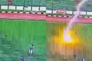サッカーの試合で落雷直撃し選手が死亡…インドネシア