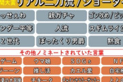 【悲報】流行語大賞、相変わらず一部でしか流行っていないやき豚ネタゴリ押ししてまう