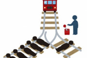 弁護士「トロッコ問題は動かすと殺人罪になるからなにもしないのが正解！！」
