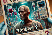 在日ガーナ人「持病により2日に1回の透析を3回連続でできないと死ぬ。行政は放置するのか？」