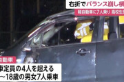 茨城の男子高校生が死亡した単独事故、右折でバランスを崩し横転したことが判明