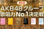 「第6回 AKB48グループ歌唱力No.1決定戦 決勝大会」一般先行抽選発売のご案内