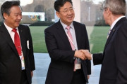 IOC 東京オリンピックの旭日旗・放射能問題 韓国に「信じてほしい」 2032年 夏季五輪 南北共同開催に言及も