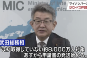 総務省「まだマイナンバーカードを取得していない約8000万人を対象に申請書の発送を始める」