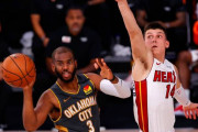 【NBA】OKCがMIAに競り勝ちPO一回戦はHOUと因縁の対決へ