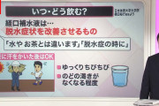 【警告】消費者庁「経口補水液をがぶ飲みする人、今すぐやめてください！」がぶ飲みワイ「エッ！？」