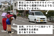 【悲報】識者「横断歩道で止まった車に歩行者が『お礼』する必要ないぞ！」→なぜか賛否両論でリプ欄大荒れへｗｗｗｗ