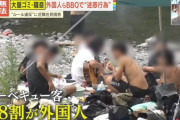 【無法地帯】多摩川上流の東京都青梅市「釜の淵公園」に隣接する河原のバーベキュー客の約８割が外国人。ルールを守らないバーベキュー客によるごみ投棄が深刻化。 【HotTweets】