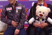 【映像あり】宇野昌磨のショートの演技後…ステファン・ランビエルへの感謝の言葉が殺到…
