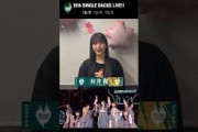 櫻坂46 10th single BACKSライブ後コメント　#村井優 #櫻坂46
