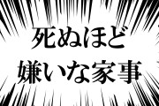 あなたが「死ぬほど嫌いな家事」は？→殆どが家事と言えない小さなことばかりｗ