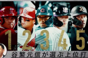【画像】谷繁が選んだWBC日本代表の上位打線w
