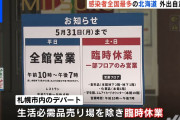 【速報】 北海道 "657人"感染・・・4日連続600人超
