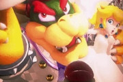 【悲報】ピーチ姫、キノコ王国の強固な警護を潜りぬかれクッパに拐われる