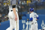 阪神先発・ガンケル「チームに申し訳ない」　今季初の２被弾　６回５失点で降板