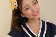 矢吹奈子さん、味スタで開催されたTWICEのコンサートの配信に映り込む