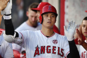 大谷翔平がメジャー初のサヨナラヒット！（海外の反応）