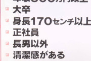 【画像】まんさんから見た一般的な男性の基準がこちらwwwwwwwwwwwww