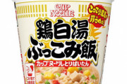 日清食品、「カップヌードル 鶏白湯 ぶっこみ飯」を発売