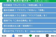 小池百合子さん「ひ　き　し　め　よ　う」