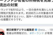 【ええなあ】ポーランド、若者の所得税を免除　１７０万人の頭脳流出で苦肉の防止策