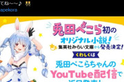 【ホロライブ】ぺこちゃんの小説とは？