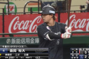 藤岡裕大さん、この3戦で打撃不振…エチェバリア昇格でスタメンの座を明け渡すか