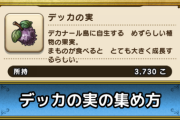 【ドラクエウォーク】デッカの実の入手方法変えるべきだよな