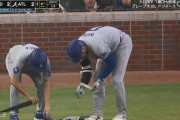 ドジャース、9回2アウト三塁で大谷敬遠→ベッツ怒りのタイムリーで勝ち越し！！！！！！！！！！！！！